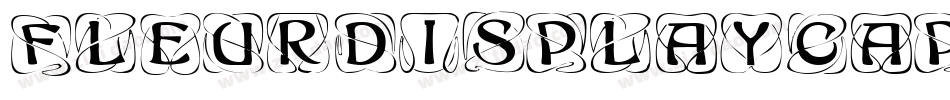 FleurDisplayCapsSSi Medium字体转换